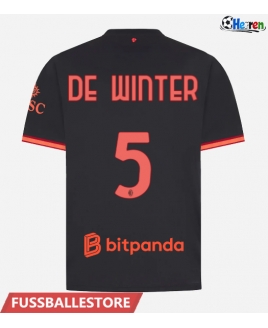 Günstige AC Milan Koni De Winter #5 3rd trikot 2026-27 Kurzarm